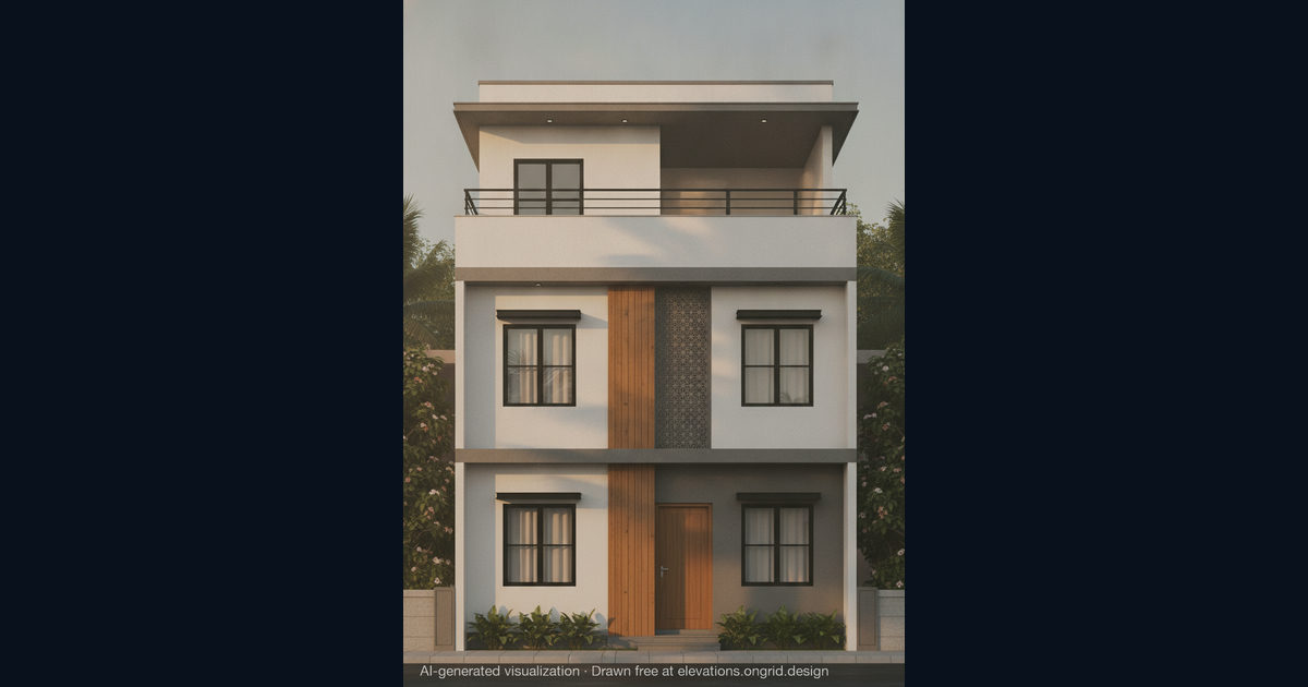 Elevation render by Gullak, on the Ongrid Design community wall