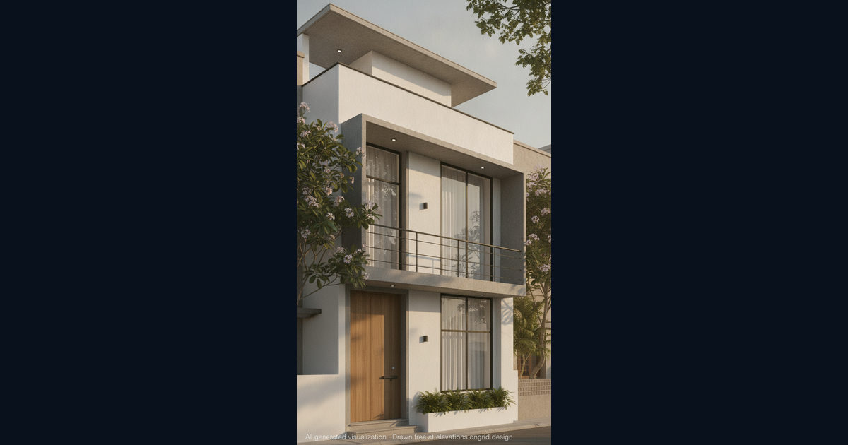 Elevation render by WAY, on the Ongrid Design community wall