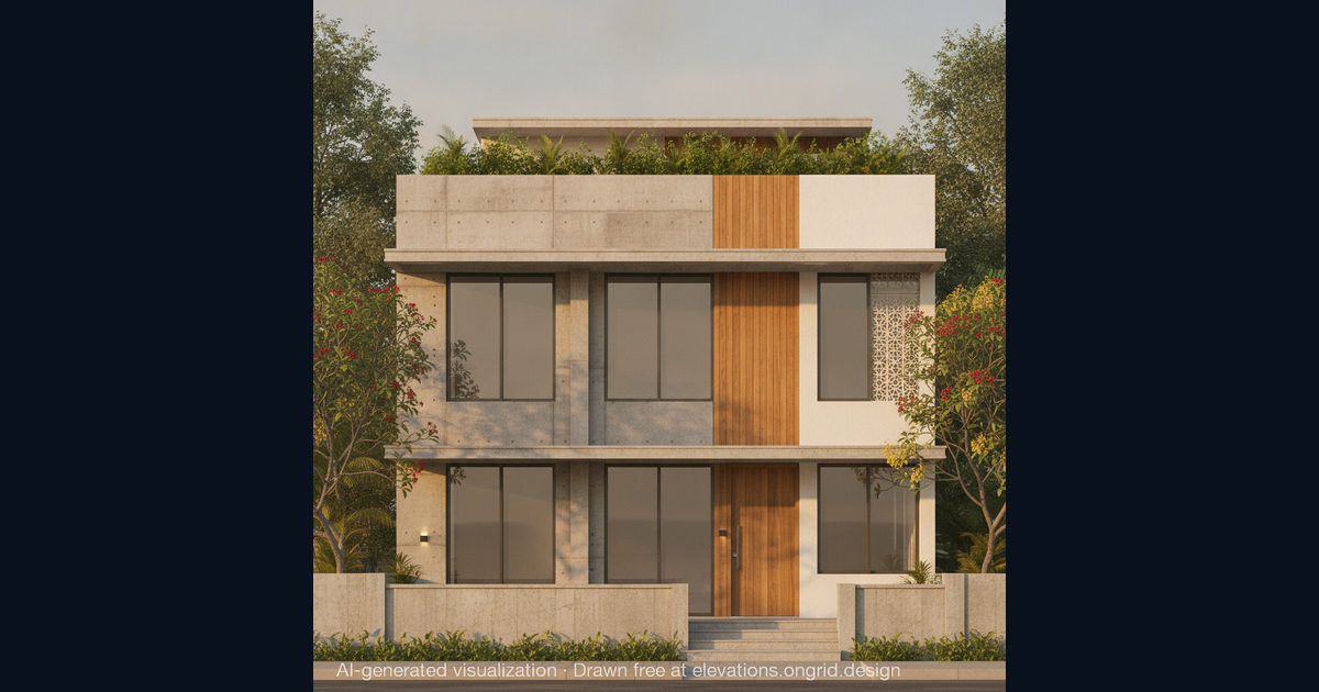 Elevation render by MEDICACURE, on the Ongrid Design community wall